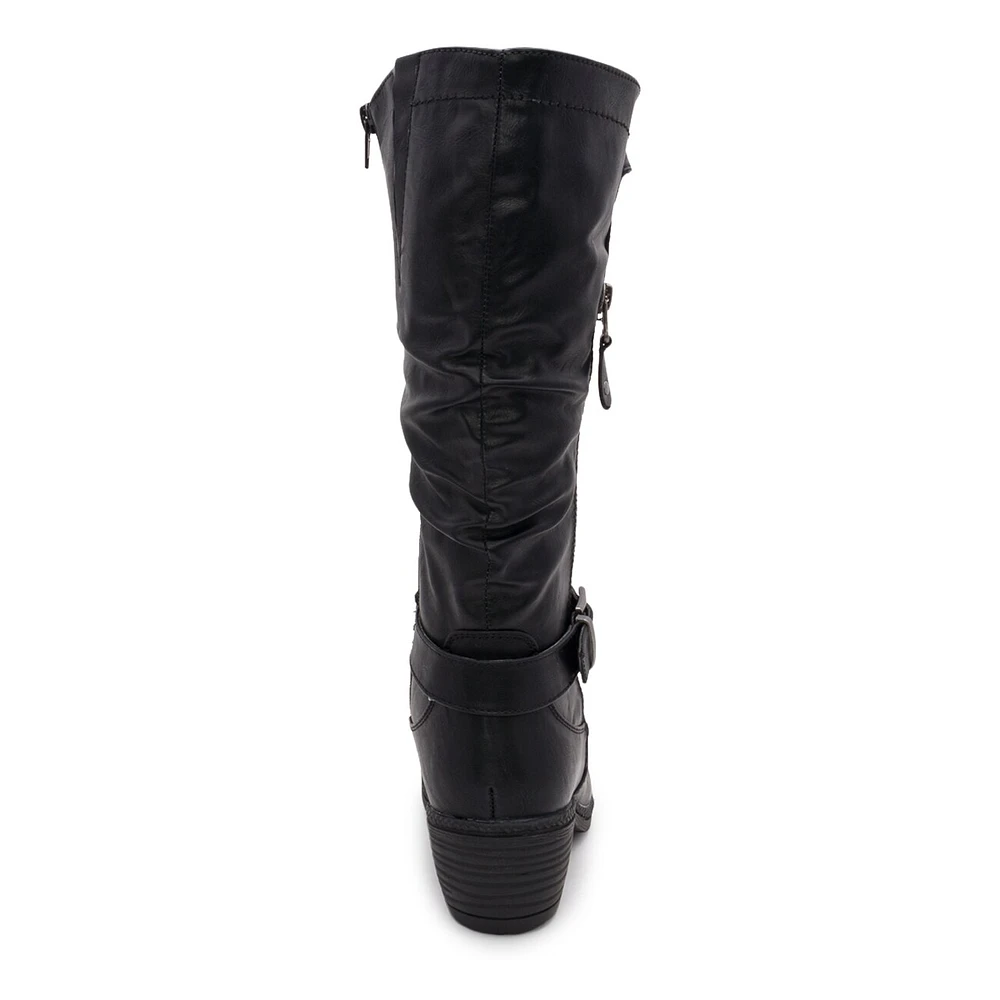 Women's Jasper Wide Waterproof Moto Winter Boot