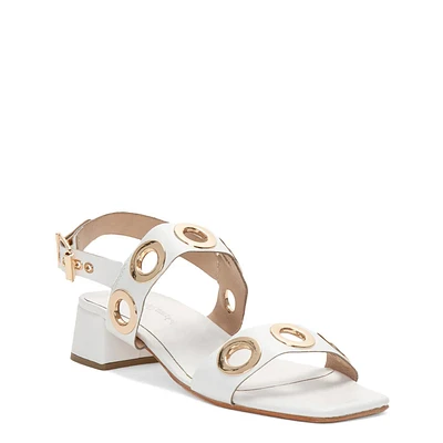 Women's Rivets Heeled Sandal