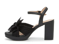 Heather Platform Evening Sandal