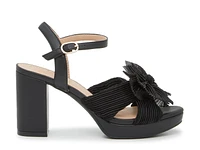 Heather Platform Evening Sandal