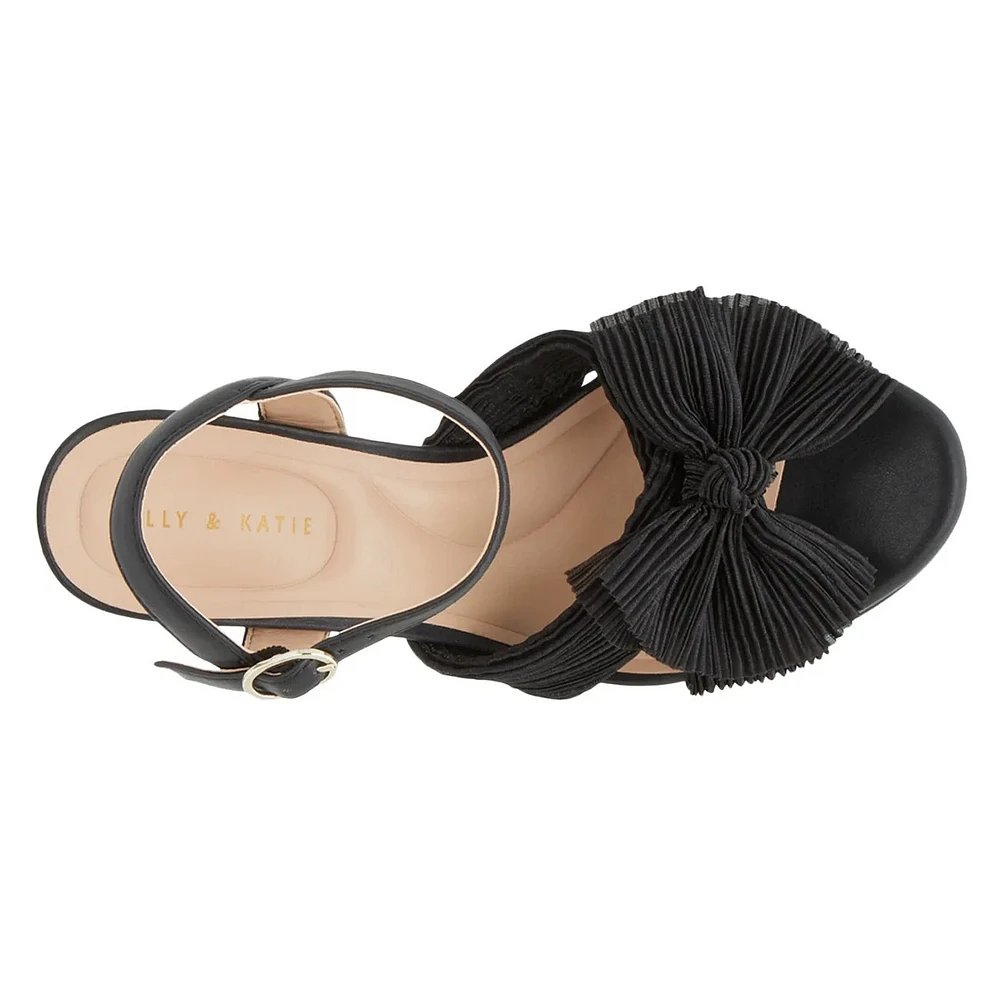 Heather Wide Width Evening Sandal