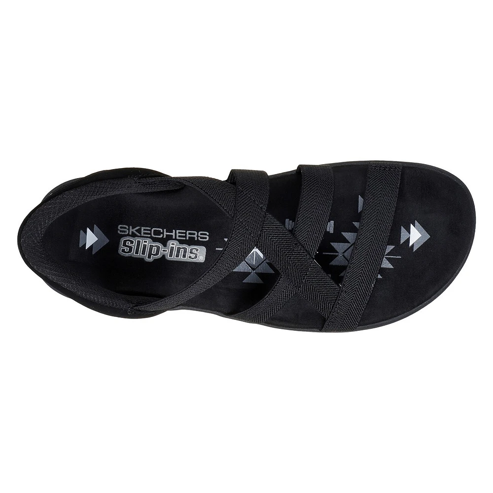 Women's Hands Free Slip-ins Reggae Slim Stretch Flex Sandal