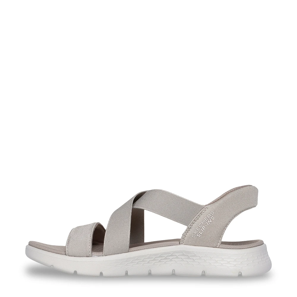 Women's Slip-Ins: Go Walk Flex Glimmer Sandal