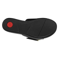 Women's Maxi-Buckle Flat Sandal