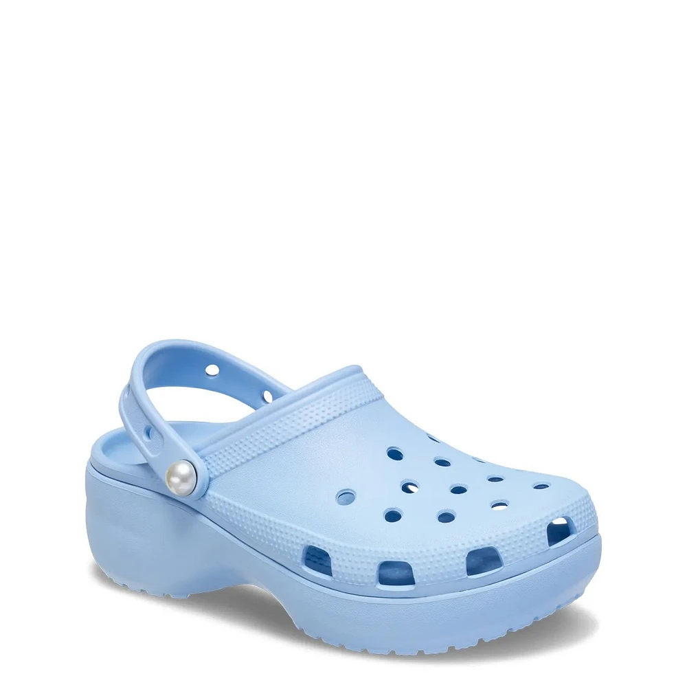 Women's Classic Platform Pearl Clog