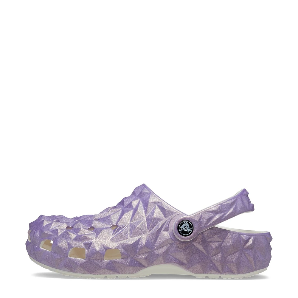 Unisex Classic Iridescent Geometric Clog