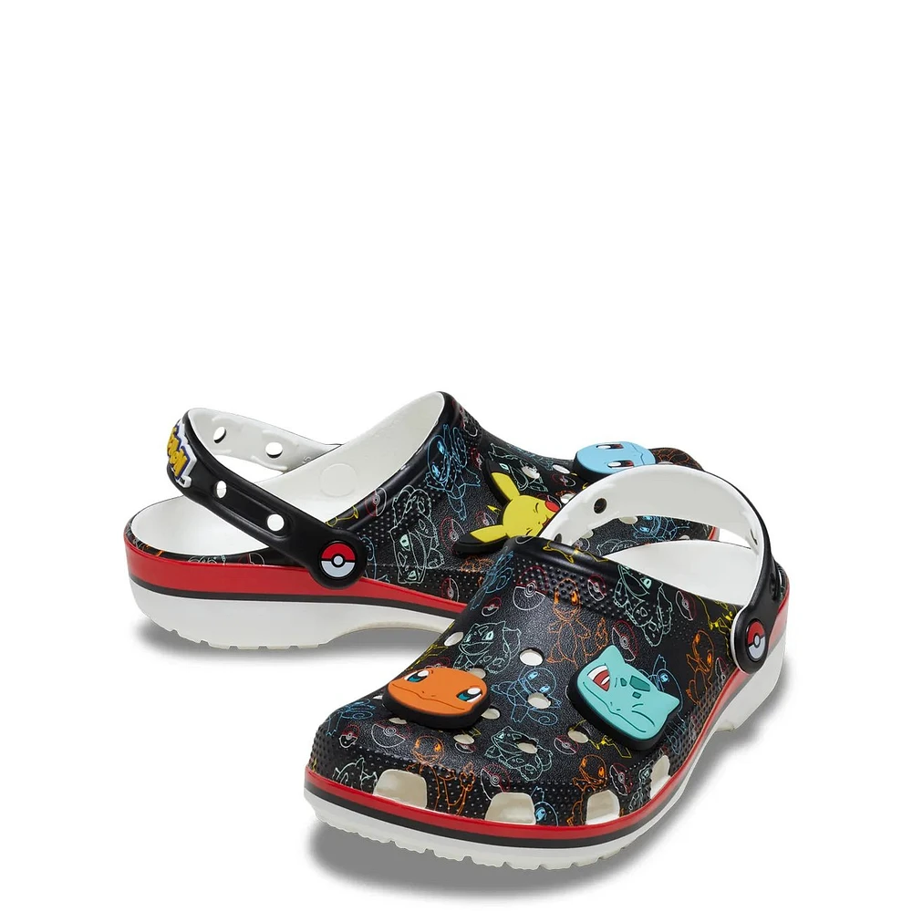 Unisex Pokemon Print Classic Clog
