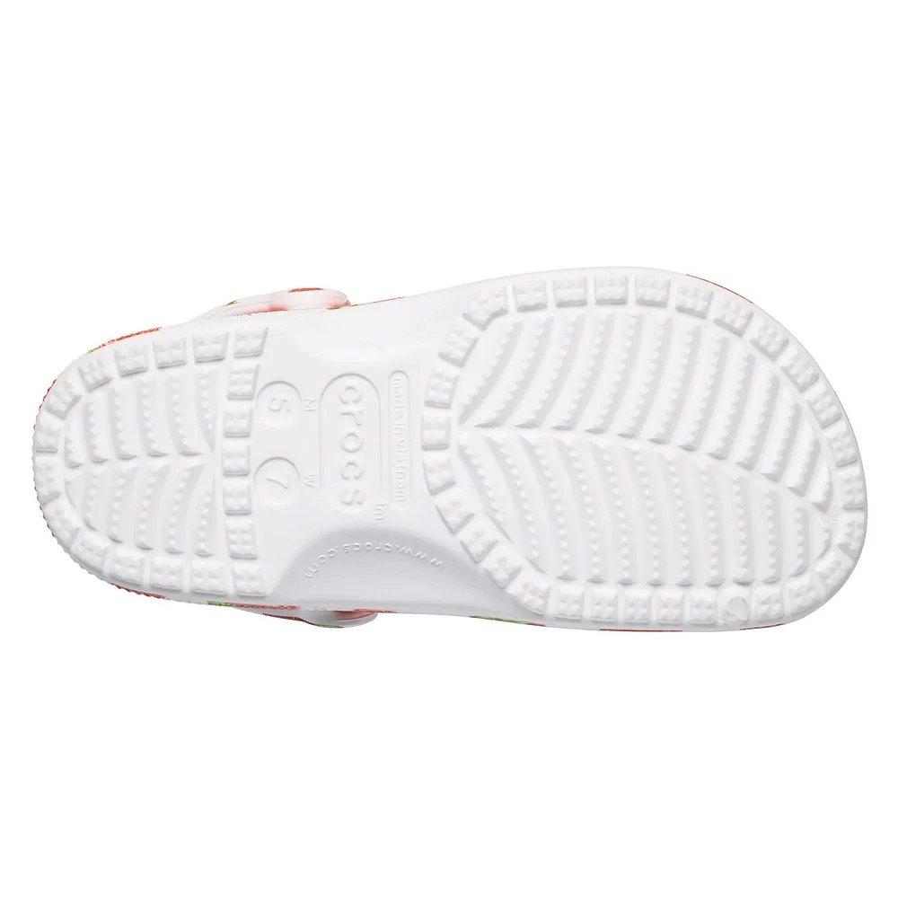 Unisex Classic Fresh Fruits Clog