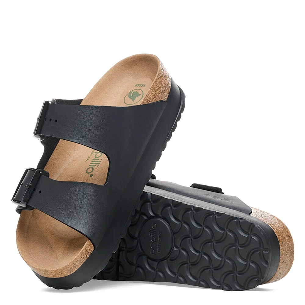 Women's Arizona Flex Platform Vegan Slide Sandal by Papillio