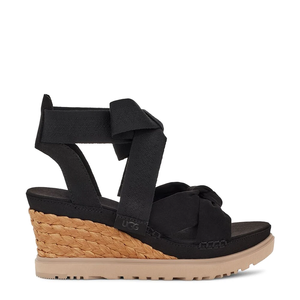 Women's Ileana Wrap Espadrille Wedge Platform Sandal