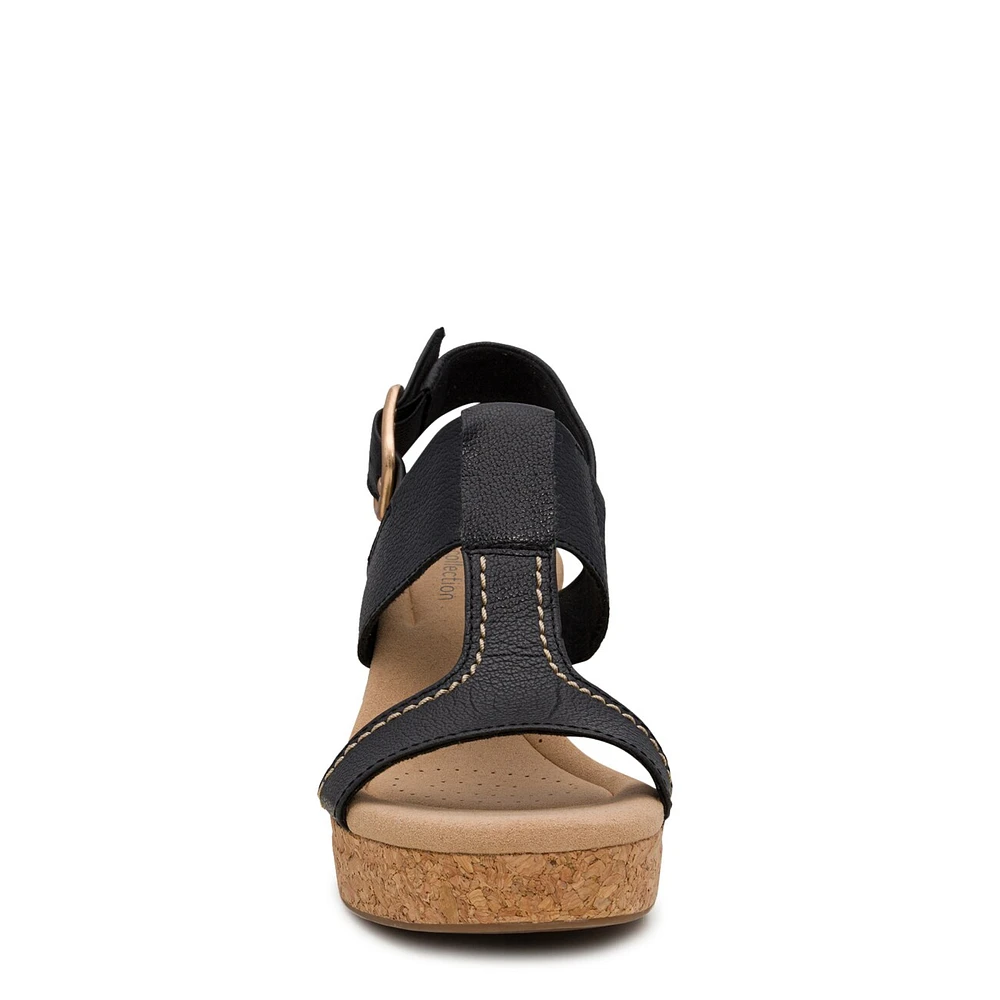 Giselle H Strap Wedge Sandal