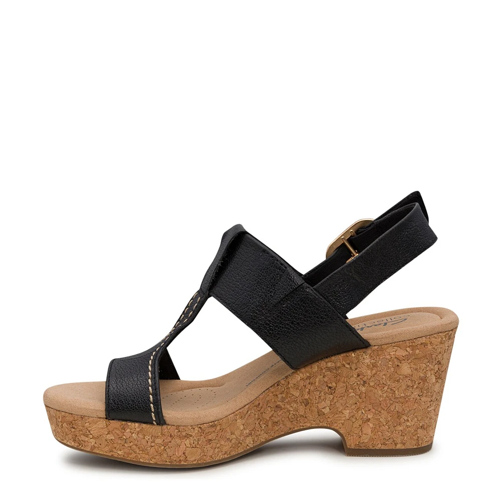 Giselle H Strap Wedge Sandal