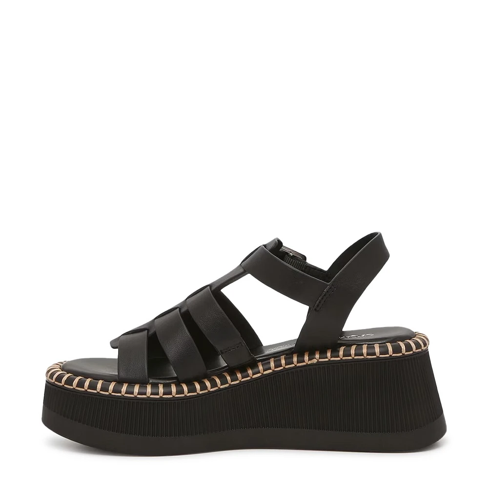 Gracen Platform Fisherman Wedge Sandal