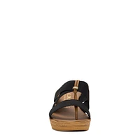 Krissy Wedge Elastic Sandal