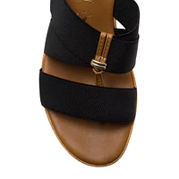 Krissy Wedge Elastic Sandal