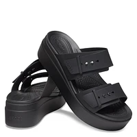 Women's Brooklyn Buckle Low Wedge Sandal