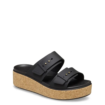 Women's Brooklyn Cork Buckle Wedge Sandal