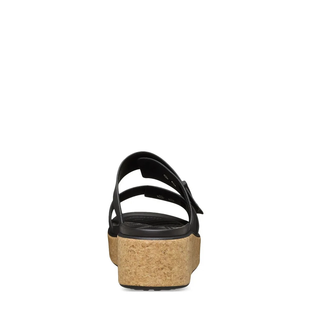 Women's Brooklyn Cork Buckle Wedge Sandal