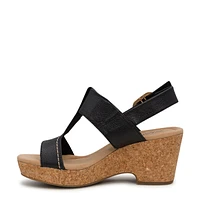 Giselle H Strap Wedge Wide Width Sandal