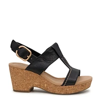 Giselle H Strap Wedge Wide Width Sandal