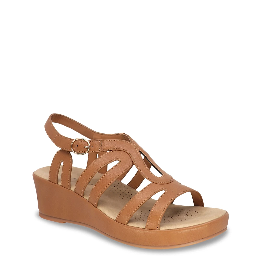 Emma Wedge Sandal