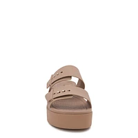 Women's Brooklyn Buckle Low Wedge Sandal