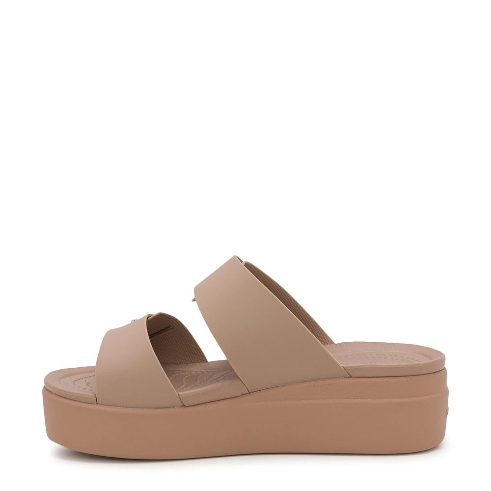 Women's Brooklyn Buckle Low Wedge Sandal