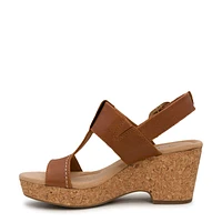 Giselle H Strap Wedge Wide Width Sandal