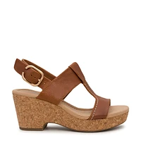 Giselle H Strap Wedge Wide Width Sandal