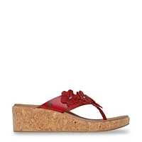 Cali Arch Fit Beverlee Rare Blossom Wedge Sandal