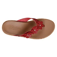 Cali Arch Fit Beverlee Rare Blossom Wedge Sandal