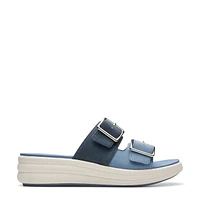 Women's Drift Buckle Wide Width Wedge Sandal