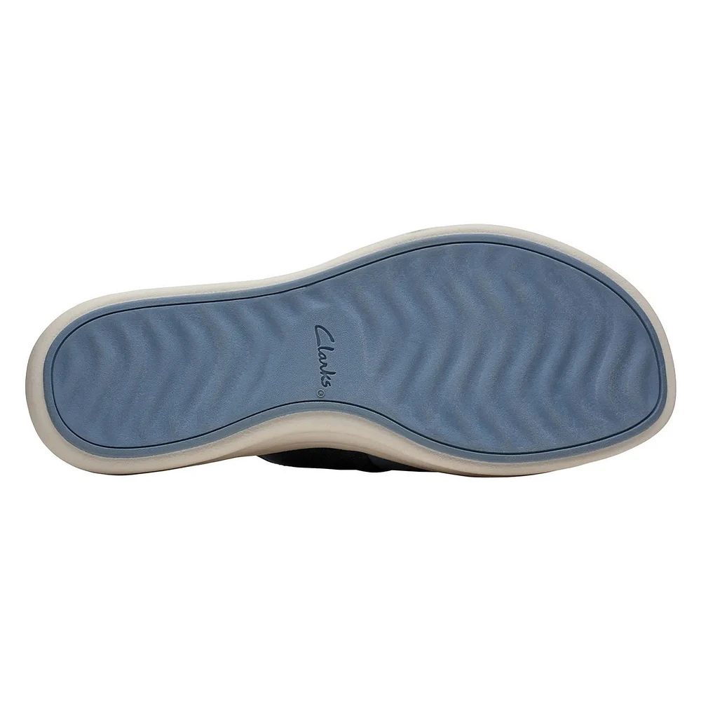 Women's Drift Buckle Wide Width Wedge Sandal