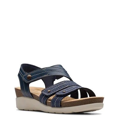 Women's Calenne Clara Wide Width Wedge Sandal