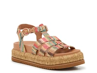 Deri Platform Sandal