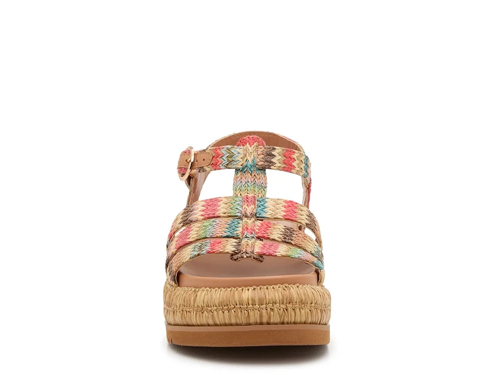 Deri Platform Sandal