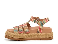 Deri Platform Sandal