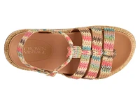 Deri Platform Sandal