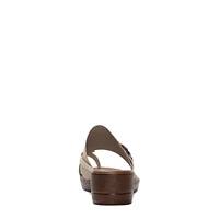 Wedge Elastic Sandal