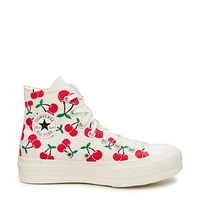 Women's Chuck Taylor All Star Lift Platform Cherries High-Top Sneaker