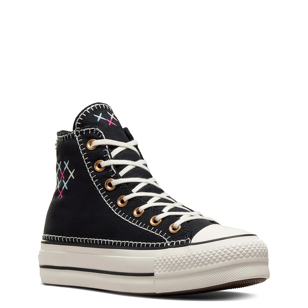 Women's Chuck Taylor All Star Lift High Top Stich Sneaker