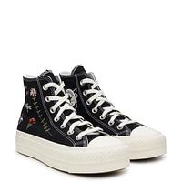 Women's Chuck Taylor All Star Lift Platform Enchanted Garden High Top Sneaker