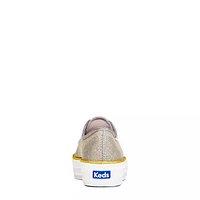 Women's Triple Kick Metallic Sneaker