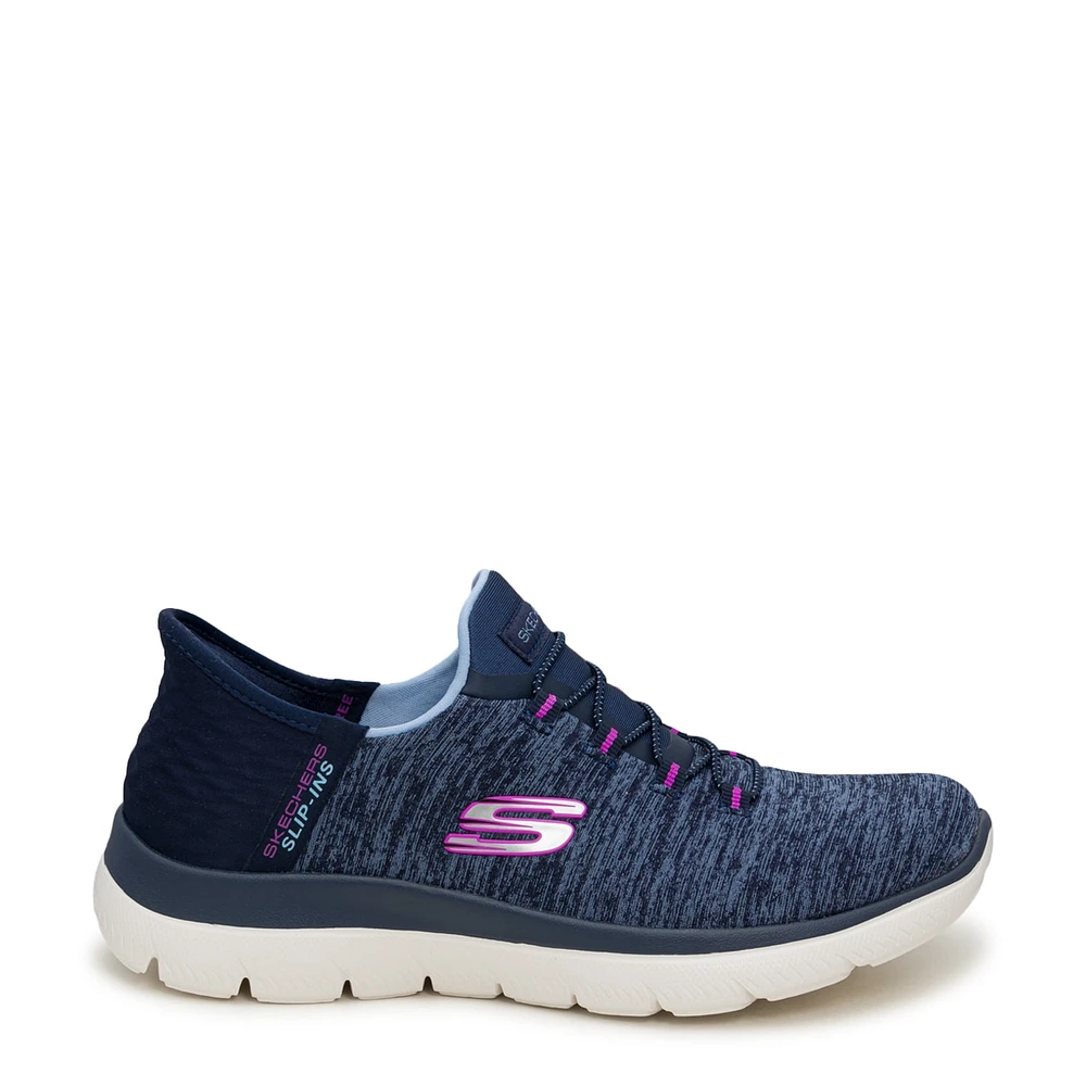 Women's Hands Free Slip-ins Summits Dazzling Haze Sneaker