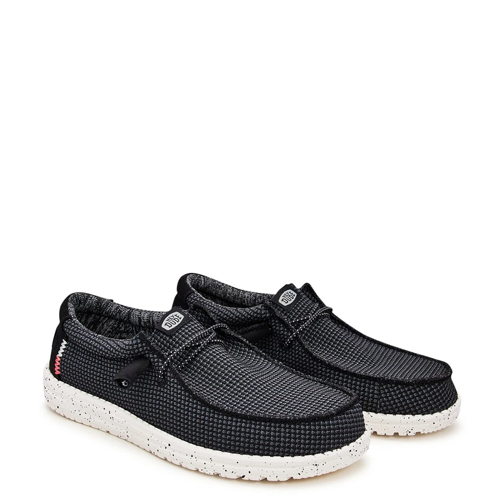 Men's Wally Sport Knit Moc Toe Slip-On