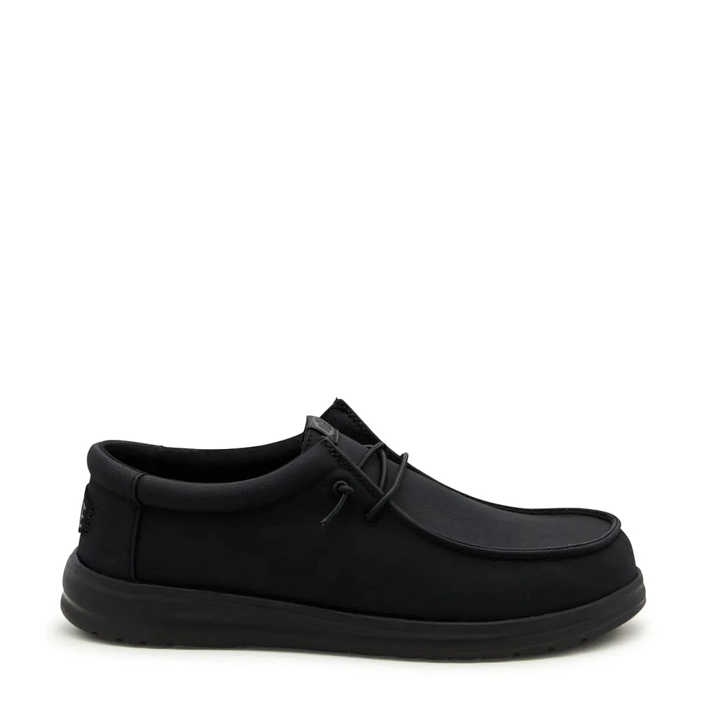 Men Wally Wide Width Moc Toe Slip-On