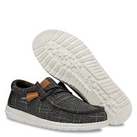 Men's Wally Plaid Moc Toe Slip-On
