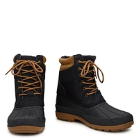 Men's Waterproof Mid Lace Winter Commuter Boot