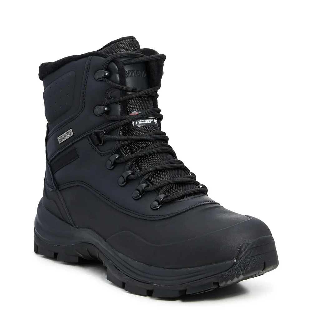 Men's Hurdle Ice Grip Waterproof Winter Boot