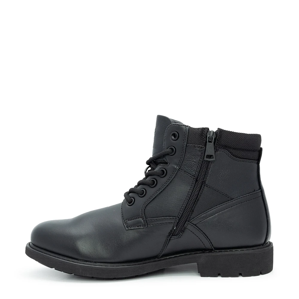 Men's Waterproof Lace-Up Winter Boot